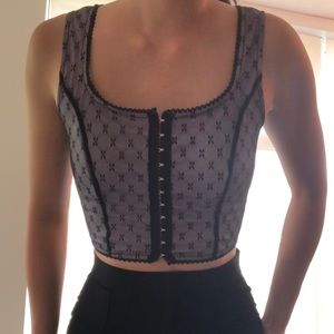 Lace Corset Top